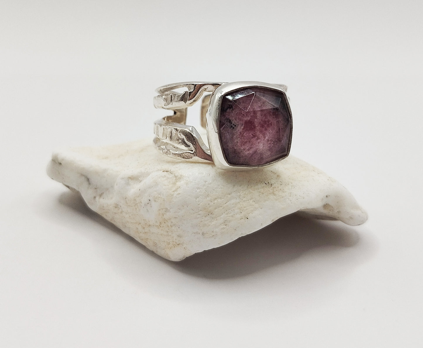 Rhodochrosite Ring