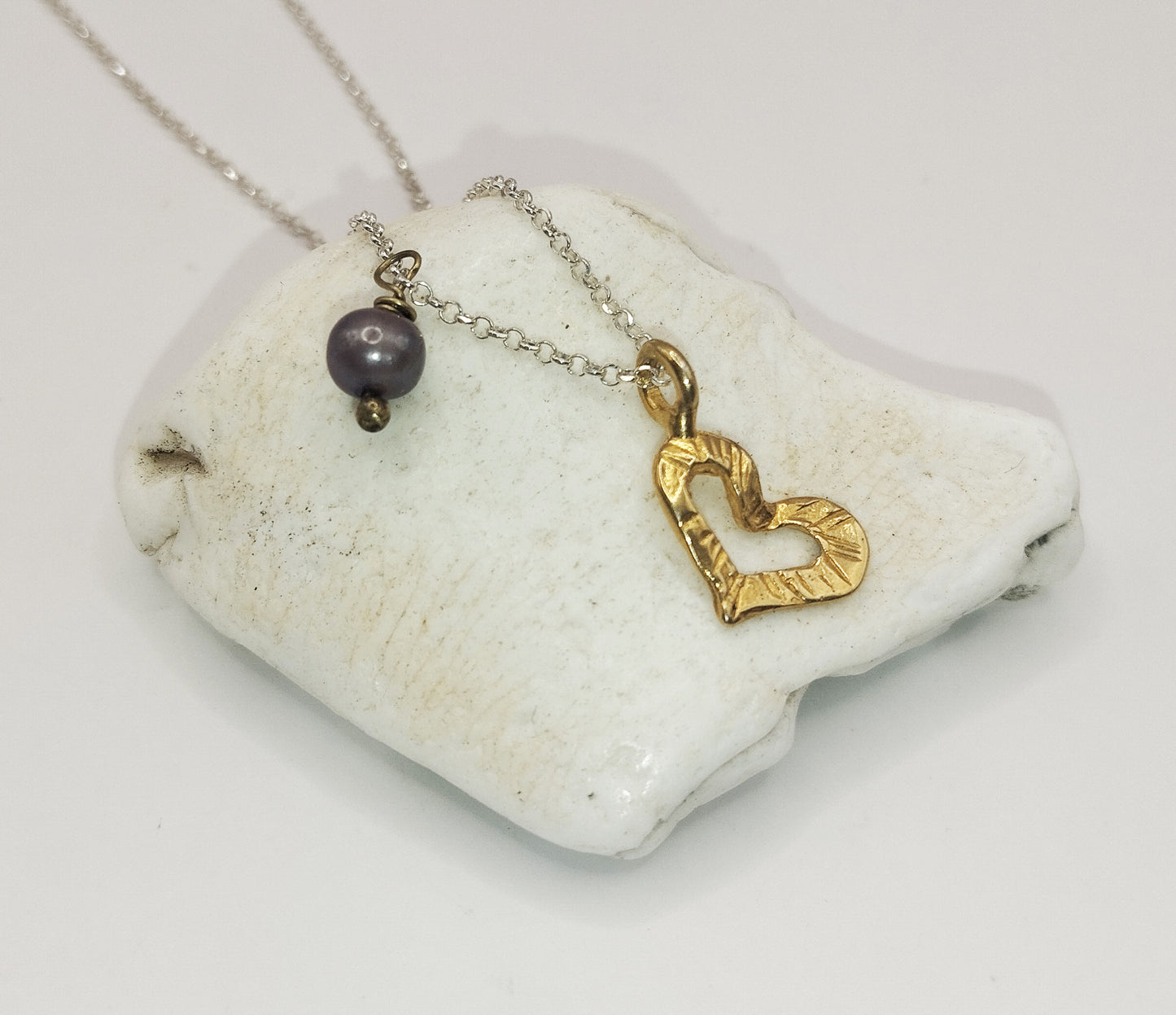 Gold Heart Necklace