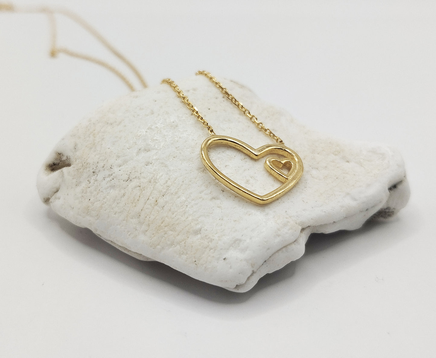 Double Heart Necklace