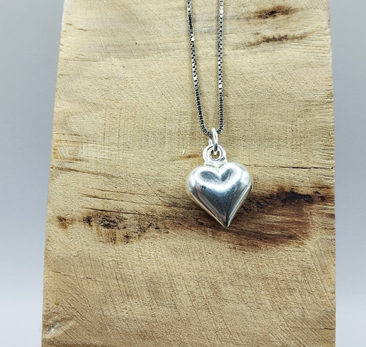 Puffy Heart Necklace