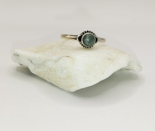 Grey Jade Ring