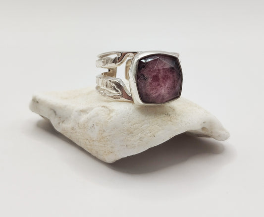 Rhodochrosite Ring