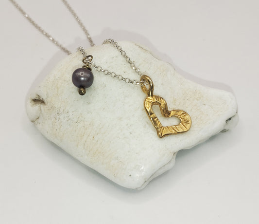 Gold Heart Necklace